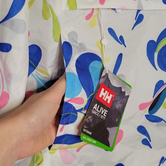 Helly Hansen | Loke Packable Wind & Water Repellent Anorak Jacket Coat L - Picture 8 of 16